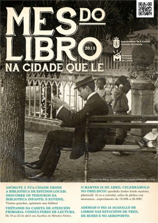 Cartel Mes do Libro 2013