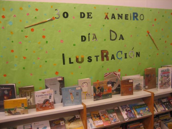 Mostra bibliográfica na Biblioteca Municipal Infantil e Xuvenil
