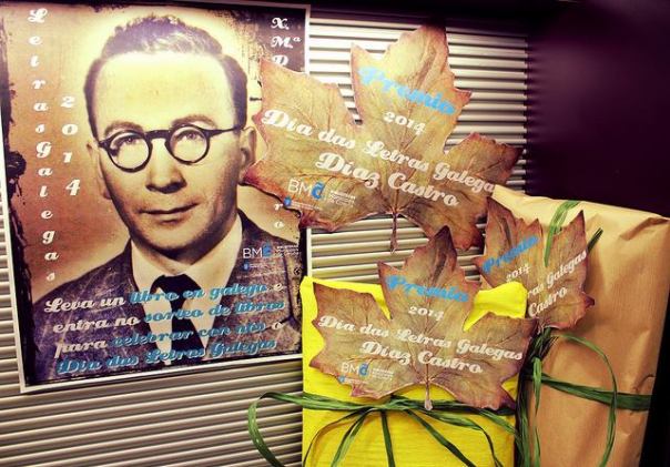 O poeta Díaz Castro