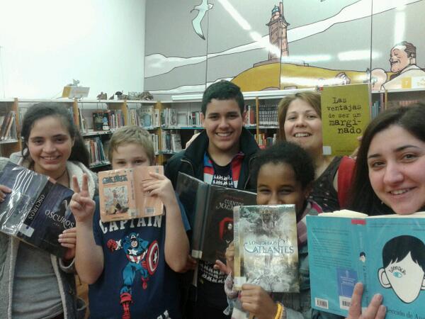 Selfie Bibliotecario de ElClú