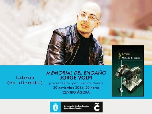 Jorge Volpi en libros en directo