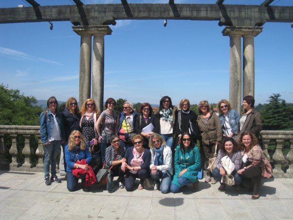 Café con libros de Roteiro por Compostela