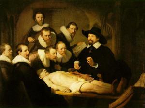 Rembrandt, La lección de anatomía del doctor Nicolaes Tulp,