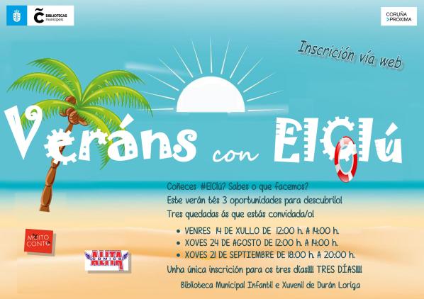 Cartel 'Veráns con ElClú'