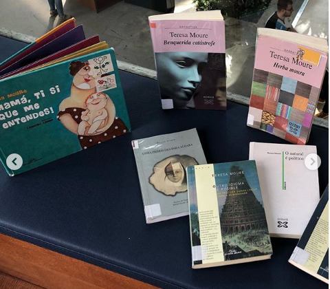 Teresa Moure nas Bibliotecas Municipais da Coruña