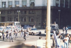 Intento golpe militar Bos Aires