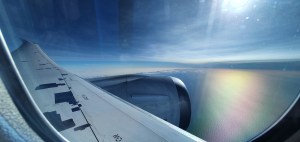 Vista desde o avión